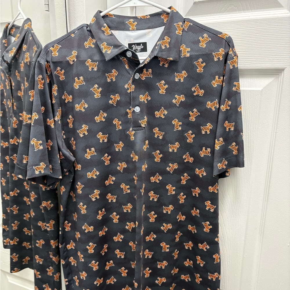 Waggle Tiger Golf Polo